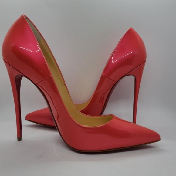 Louboutin Hot Pink So Kate 120 Sz 39 BNIB - Picture 3 of 6